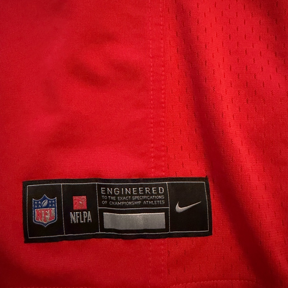 Nike NFL Red Classic Pat Mahomes #15 Kansas City Chiefs Super Bowl Jersey - Picture 5 of 11